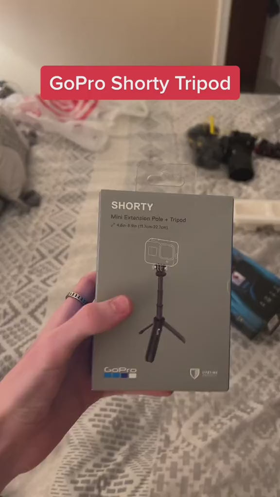 Câmera GoPRo Shorty (Minibastão Extensor + Tripé)