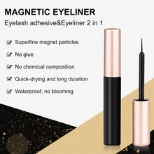 Carregar imagem no visualizador da galeria, Magnetic Eyelashes 3D Mink Eyelashes Magnetic Eyeliner Magnetic Lashes Short False Lashes Lasting Handmade Eyelash Makeup Tool
